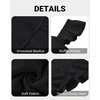 image:imageTalisea Womens Smocked Summer Dress  Ruffle Strap Square Neck Tiered Casual Flowy ALine Graduation Teen Beach SundressBlack