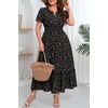 image:imageTalisea Plus Size Summer Dresses  Casual Boho Cotton Long Maxi Dress WomenBlack Floral