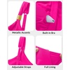 image:imageFlowy Tankini Top Only  Womens Modest Bathing Suit Top Loose Fit Swimsuit No Bottom 2025Hot Pink