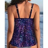 image:imageWomens Flowy Tankini Tops Only  Modest Bathing Suit Swim Tops No Bottom  Flowy design provides a relaxed fit Adjustable straps offers a customizable fit Removable Pads and fully lined for comfortStar Whole Sky