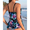 image:imageWomens Flowy Tankini Tops Only  Modest Bathing Suit Swim Tops No Bottom  Flowy design provides a relaxed fit Adjustable straps offers a customizable fit Removable Pads and fully lined for comfortColorful Floral3