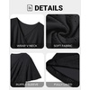 image:imagePlus Size Summer Dress  Casual Midi Eyelet V Neck A Line Dress for Women  Plus size casual dress breathable eyelet material short sleeve wrap Vneck with belt and Aline style for curvy womenBlack