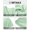 image:imagePlus Size Summer Dress  Casual Midi Eyelet V Neck A Line Dress for Women  Plus size casual dress breathable eyelet material short sleeve wrap Vneck with belt and Aline style for curvy womenSage Green