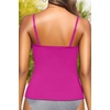 image:imageWomens Tankini Top Only Tummy Control Bathing Suits Top U Neck Swimwear Tops No BottomPurple