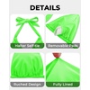image:imageWomen Triangle Bikini Top Only  Halter String Sexy Swimsuit Top  Selftie halter for a chic look Adjustable back strings for a personalized fit Deep Vneck enhances your curvesNeon Green