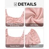 image:imageTalisea Plus Size Summer Dress  Casual Aline Flowy Midi Dress for Women  Casual Aline flowy dress sweetheart neck with drawstring amp puff sleeves tiered midi style for summer beach amp graduationPink