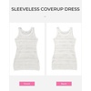 image:imageTalisea Plus Size Swimsuit Cover Up  Bathing Suit Coverups Women  Crochet knit summer dress sleeveless with side slit ideal bikini coverups amp swimwear bathing suit coverupWhite