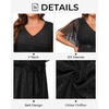 image:imagePlus Size Dresses Wedding Guest Formal Chiffon Short Sleeve High Low DressBlackglitter