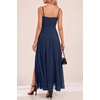 image:imageSummer Wedding Guest Dress Spaghetti Strap Formal A Line Maxi Dresses WomenNavy Blue