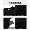 image:imageTalisea Plus Size Summer Dress  Work Shirt Dress with Pockets WomenBlack
