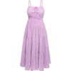 image:imageTalisea Plus Size Summer Dress  Boho Spaghetti Strap Maxi Dress WomenPurple Floral