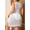 image:imageTalisea Plus Size Swimsuit Cover Up  Bathing Suit Coverups WomenPure White