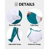 image:imageWomen Underwire Tankini Top Only  Supportive Flowy Swimsuit TopTeal