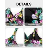 image:imageWomens Flowy Tankini Tops Only  Twist V Neck Swimsuit Bathing SuitsColorful Floral