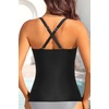image:imageWomens Underwire Tummy Control Swimsuit Top Push Up Bathing Suit TopFloral