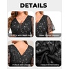 image:imageTalisea Plus Size Formal Dress Sequin Embroidery Wedding Prom Evening GownBlack