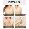 image:imageTalisea Plus Size Formal Dress Sequin Embroidery Wedding Prom Evening GownGold