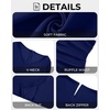 image:imageTalisea Plus Size Wedding Guest Dress  Semi Formal Cape Dress for WomenNavy Blue