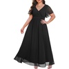 Black-chiffon