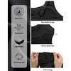 image:imageTalisea Women Blouson Tankini Top Only  Loose Fit Modest Swim Top SwimsuitBlack