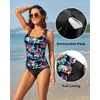 image:imageWomen Tankini Swim Top Only  Tummy Control Swimsuit Bathing Suit TopColorful Floral