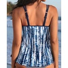 image:imageWomens Flowy Tankini Tops Only  Modest Bathing Suit Swim Tops No BottomBlue Tie Dye