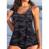 image:imageWomens Flowy Tankini Tops Only  Modest Bathing Suit Swim Tops No BottomCamo