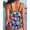 image:imageWomens Flowy Tankini Tops Only  Modest Bathing Suit Swim Tops No BottomColorful Floral1