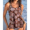 image:imageWomens Flowy Tankini Tops Only  Modest Bathing Suit Swim Tops No BottomMandala