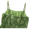 image:imagePlus Size Velvet Floral Spaghetti Strap Wedding Guest Midi DressGreen Floral