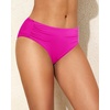 image:imageWomen Full Coverage Bikini Bottoms  Mid Rise Ruched Swimsuit BottomPink