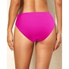 image:imageWomen Full Coverage Bikini Bottoms  Mid Rise Ruched Swimsuit BottomPink