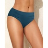 image:imageWomen Full Coverage Bikini Bottoms  Mid Rise Ruched Swimsuit BottomTeal