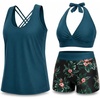 Teal and Floral