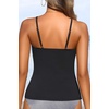 image:imageTankini Top Only Bathing Suits Top Swimwear Tops No BottomBlack