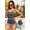 image:imageTankini Top Only Bathing Suits Top Swimwear Tops No BottomColorful Paisley