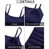 image:imageTankini Top Only Bathing Suits Top Swimwear Tops No BottomNavy Blue