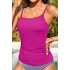 image:imageTankini Top Only Bathing Suits Top Swimwear Tops No BottomPurple