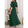 image:imagePlus Size Formal Dress  Sequin Lace Mother of The Bride Maxi Dress WomenEmerald Green