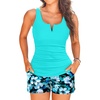 Aqua Floral