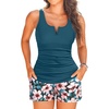 Teal Floral